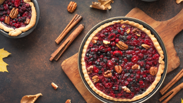 Cranberry Pecan Pie